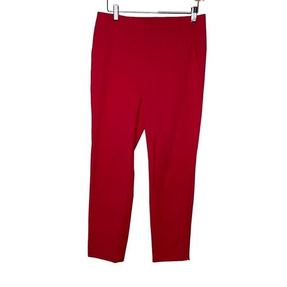 Zara Red Work Pants - Picture 1 of 11